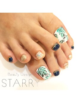 スターリー(STARRY)/フット　ボタニカル　夏