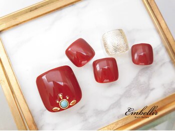アンベリール 横浜店(Embellir)/(1055)モロッカン風Footネイル