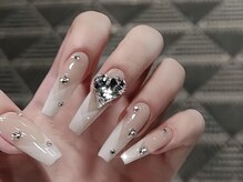 モルフォネイル(Morpho nail)/#ツイート#大理石#マーブル#新宿