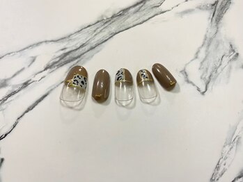 ジェー エス シー ネイル(J.S.C.nail)/サンプルデザイン/レオパード