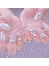 ルーミー アンド コー(Roomy&co.)/薔薇ネイル