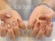 デジャヴ(Dejave)/ブラウンマグネットネイル