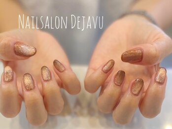 デジャヴ(Dejave)/ブラウンマグネットネイル