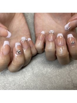 ネイルサロンファストネイルプラス 新宿店(FAST NAIL PLUS)/2025春ネイル【フレンチネイル】