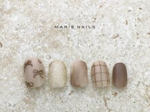 マリーネイルズ 大阪梅田店(MARIE NAILS)/新規6000円1002f ミラーフレンチ