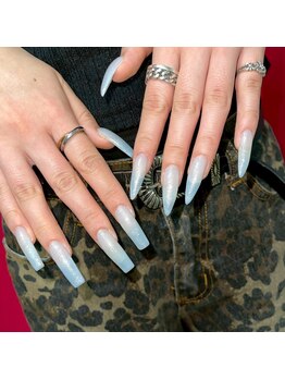 モレリア 心斎橋店(morelia)の写真/海外風も◎スカルプ長さ出し10本アートやり放題¥14980!初回オフ込♪Instagramで気に入ったdesign持ち込みOK