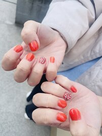 ツイードネイル