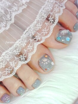 ファラウェイネイル(Faraway nail)/ボンボンドロップシールネイル☆