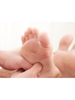 足つぼを刺激したい