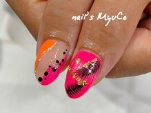 ネイルズミューコ(nail's MyuCo)/ネオンカラーデザイン