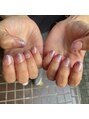 カノアネイルプレイス(KANOA nail place) キラキラネイルが好きです。