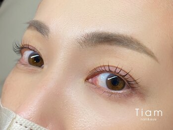 ティアム(TIAM)/まつげパーマ/カールデザイン