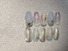 【hand】貝殻ネイル～mermaid　design～￥8980/￥9580