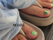 モアレネイル(moare' nail)/フット/4本アート ¥7,500