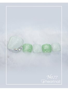 はあとねいる 六本松店/フットネイル:No.77