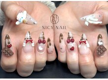 ニーシーネイル サンシャインシティ池袋(NICY NAIL)/バレンタインネイル