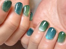 ネイルサロン ラリュエル(Laruelle)/奥行きマグネットネイル