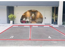 デルタエヌピー63+(δnp63+)の雰囲気（【駐車場あり】サロン専用駐車場２台、３番４番駐車可能）