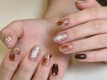 ラッキー(Lucky)/マーブルネイル