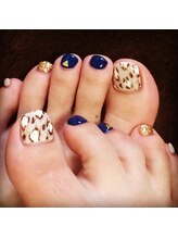 アース ネイルアイラッシュ 前橋店(EARTH Nail&Eyelash)/デザインフット￥12000