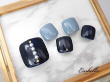 アンベリール 横浜店(Embellir)/(1056)パールラインFootネイル
