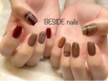 チェックネイル