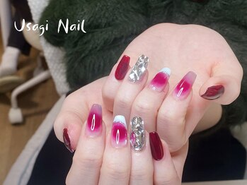 ウサギネイル 新大久保店(usagi nail)/クリスマスネイル