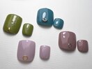 シンプルフットネイル　 5490円