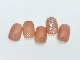 Bコース5200円ショートネイル