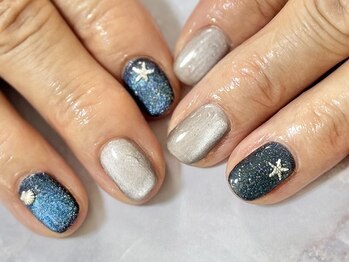 ディースタイル ネイルスタジオ(d-style)/ちょいこだわり定額ネイル¥9900