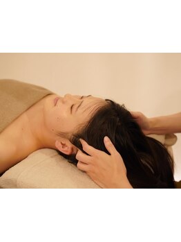 ヘッドスパで癒されたい