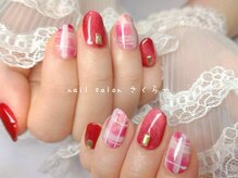 ニュアンスチェックの乙女ジェル