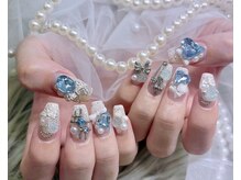 ネイル アリーズ セカンド(nail Allies 2nd)/ゴテゴテ 地雷系 水色