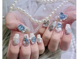 ゴテゴテ 地雷系 水色