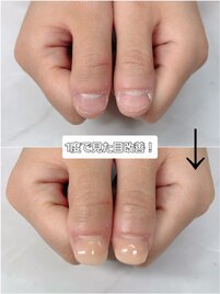 【深爪】自爪のような仕上がり♪