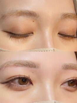 シャルーム(charoom)の写真/自然な眉毛を目指す方ナチュラル感のある顔を目指す方◎理想の眉毛が綺麗にキマる♪眉毛/美眉/アイブロウ