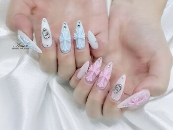 まつげエクステアンドネイルサロン アモル 恵比寿店(Amor)/SNS人気☆クロムモールドネイル