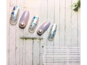 ネイルサロン&スクール ジーナ(GINA)/8月定額シンプルナチュラルカラ-