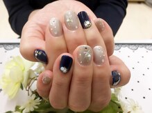 プルミエ ネイル(Premier Nail)/お持込みデザイン☆キラキラ星