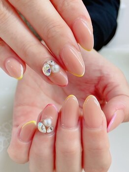 2色スキニーフレンチ