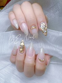 ストーン付け放題コース