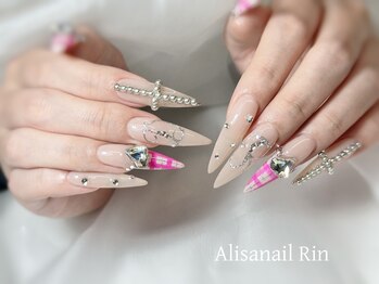 アリサネイル(ALISA NAIL)/チップスカルプ☆ハートネイル
