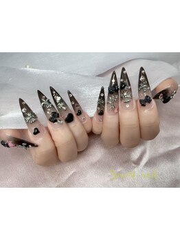 長さ出しのできるサロン