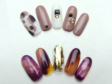 ユースタイル 新宿店(U-style)/秋色ニュアンスネイル