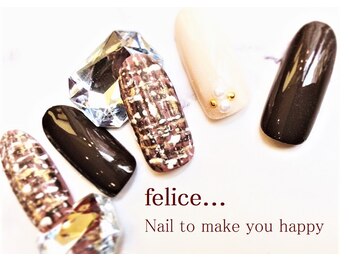 ネイルサロン フェリーチェ(felice)/【定額ネイル】¥7480