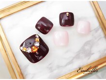 アンベリール 横浜店(Embellir)/(1057)VストーンFootネイル