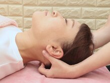 らくらく/首もしっかりドライヘッドスパ