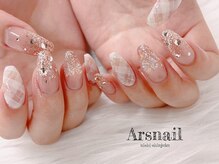 アルスネイル(Ars nail)/ピンクアーガイルネイル