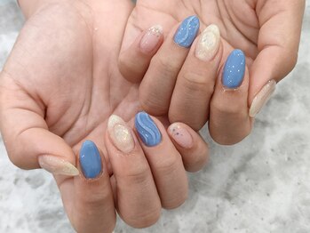 ミアネイル 蕨店(mia nail)/パラジェルベース施術写真
