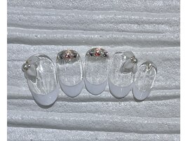 白フレンチネイル